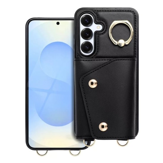 Wallet θήκη WONDER for Samsung A36 5G Black