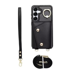 Wallet θήκη WONDER for Samsung A36 5G Black