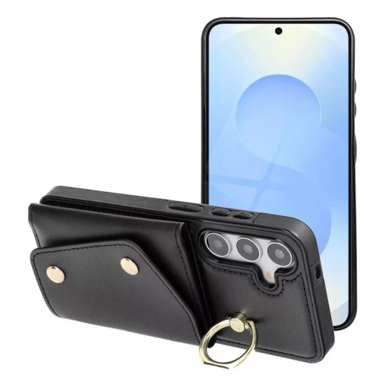 Wallet θήκη WONDER for Samsung A36 5G Black