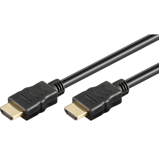 GOOBAY καλώδιο HDMI 2.0 61164, 4K/60Hz, 10.2Gbit/s, 15m, μαύρο