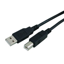 Powertech καλώδιο USB 2.0 σε USB Type Β, copper, 3m, Μαύρο Powertech καλώδιο USB 2.0 σε USB Type Β, copper, 3m, Μαύρο