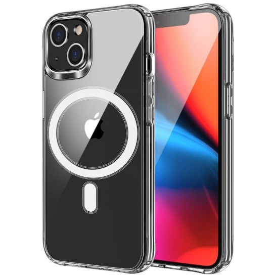 Θήκη CLEAR MAG COVER (MID) συμβατή με MagSafe για iPhone 17 Pro Max διαφανής