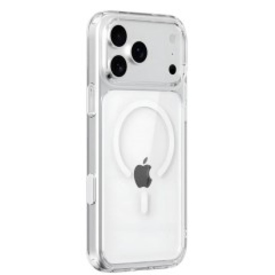 Θήκη CLEAR MAG COVER (MID) συμβατή με MagSafe για iPhone 17 Pro διαφανής