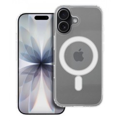 Θήκη CLEAR MAG COVER (MID) συμβατή με MagSafe για iPhone 17 διαφανής
