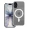 Θήκη CLEAR MAG COVER (MID) συμβατή με MagSafe για iPhone 17 διαφανής