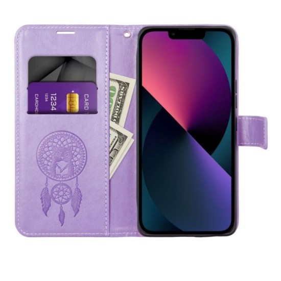 Mezzo Book Case For Xiaomi Redmi 15C Dreamcatcher Purple