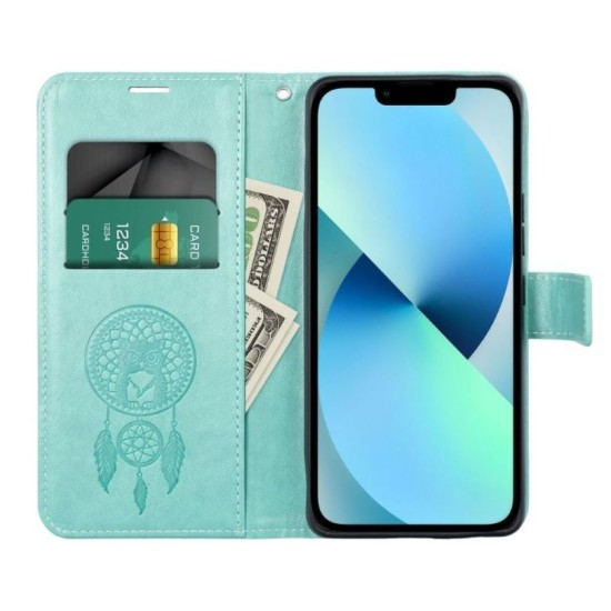Mezzo Book Case For Xiaomi Redmi 15C Dreamcatcher Green Mezzo Book Case For Xiaomi Redmi 15C Dreamcatcher Green