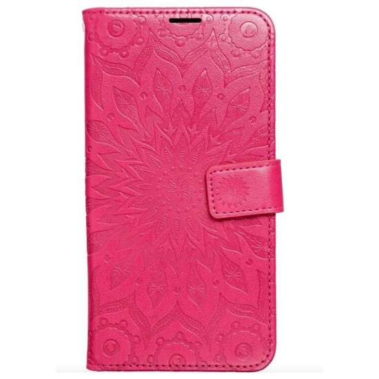 Mezzo Book Case For Xiaomi Redmi 15C Mandala Magenta