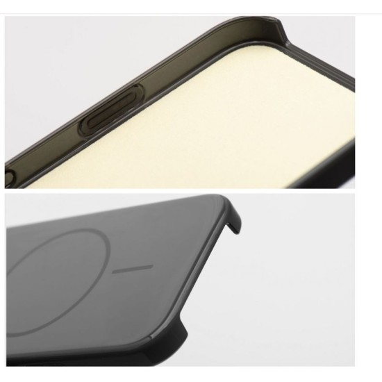 Premium Glossy Mag Cover Compatible With Magsafe And Camera Control Button For Iphone 17 Black