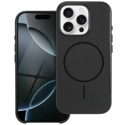 Premium Glossy Mag Cover Compatible With Magsafe And Camera Control Button For Iphone 17 Pro Black