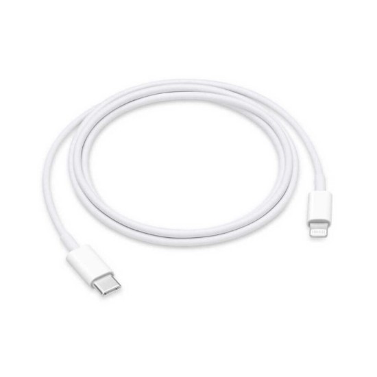 Καλώδιο Apple MUQ93 USB C σε Lightning 1m Λευκό