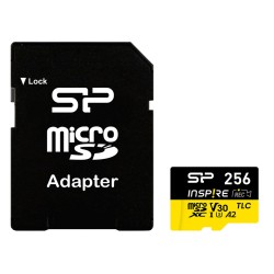 SILICON POWER κάρτα μνήμης microSDXC Inspire, 256GB