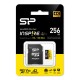 SILICON POWER κάρτα μνήμης microSDXC Inspire, 256GB