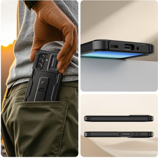 Tech-Protect Kevlar Cam+ Samsung Galaxy A17 4G / 5G Black