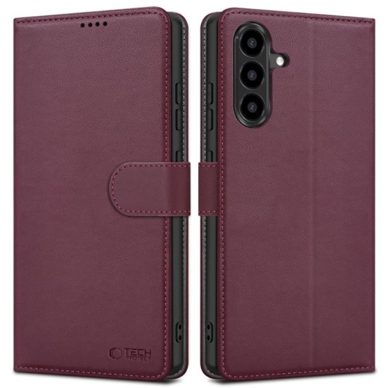 Tech-Protect Θήκη Book – Wallet Samsung Galaxy A26 5G / A17 4G / 5G Mulberry Tech-Protect Θήκη Book – Wallet Samsung Galaxy A26 5G / A17 4G / 5G Mulberry