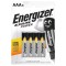 Αλκαλική μπαταρία Εnergizer Alkaline Power ΑΑA-LR03, σε blister 4 τεμαχίων.