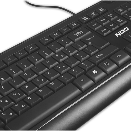 NOD BusinessPRO Wired Keyboard & Mouse Set Σετ Πληκτρολόγιο & Ποντίκι Ελληνικό