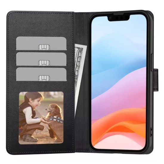 TECH-PROTECT Θήκη πορτοφόλι Motorola Moto G86 5G Μαύρο