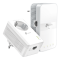 TP-LINK TL-WPA7617 AV1000 Passthrough Powerline Wi-Fi Kit v1