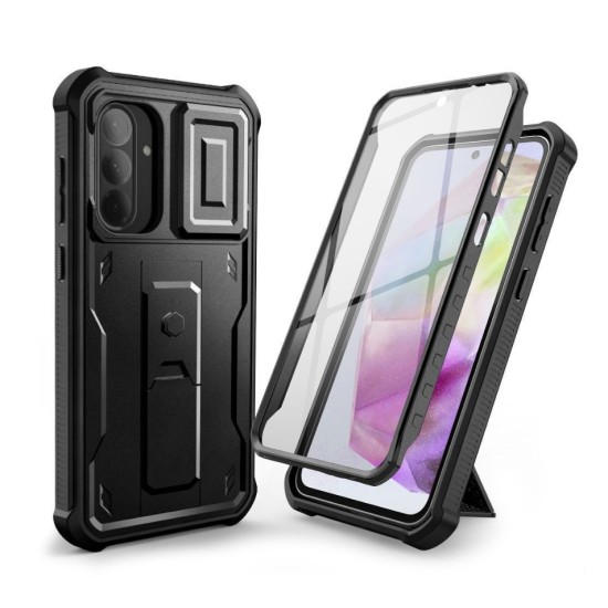 Case Tech-Protect Kevlar Cam+ Samsung Galaxy A36 5G Black