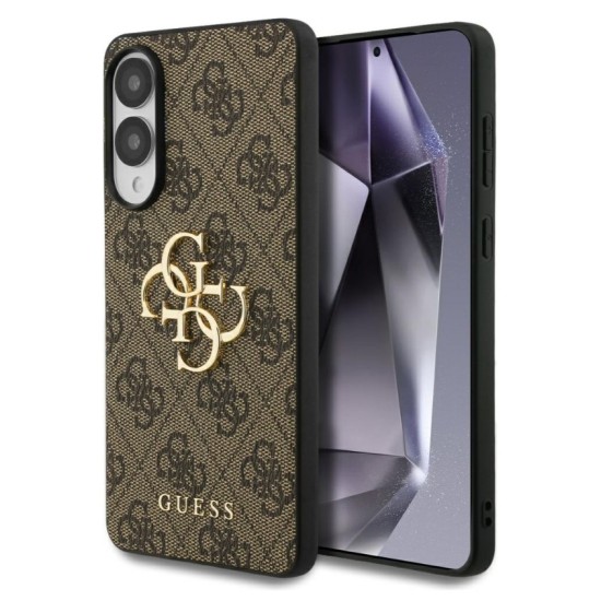 Guess Big 4G Logo Classic Logo Samsung Galaxy S25 Edge brown