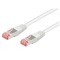 Goobay S/FTP Cat.6 Καλώδιο Δικτύου Ethernet 20m Λευκό 1τμχ