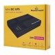 POWERTECH mini DC UPS PT-1435, 36W, 10400mAh, 3x DC, USB/LAN/POE, μαύρο