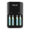 PHILIPS Charges 1/4 x AA/AAA, 170/80 mA, 220/240V,