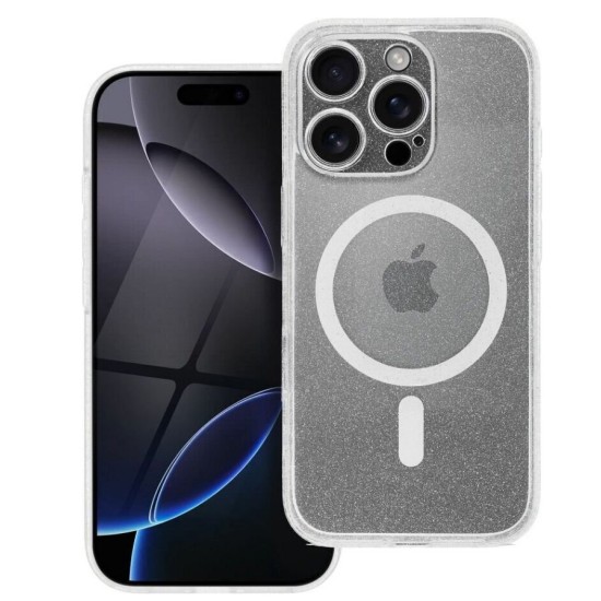CLEAR MAG COVER case with camera protection MagSafe for IPHONE 17 PRO transparent glitter CLEAR MAG COVER case with camera protection MagSafe for IPHONE 17 PRO transparent glitter