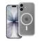 CLEAR MAG COVER case with camera protection MagSafe for IPHONE 17 transparent glitter