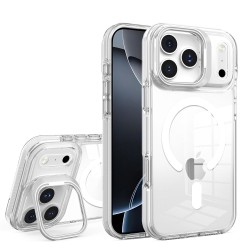 LENS MAG COVER Case compatible with MagSafe for IPHONE 17 PRO white