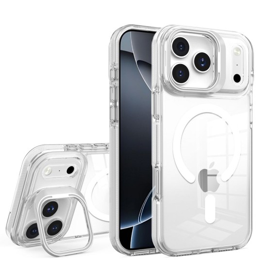 LENS MAG COVER Case compatible with MagSafe for IPHONE 17 PRO white LENS MAG COVER Case compatible with MagSafe for IPHONE 17 PRO white
