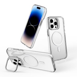 LENS MAG COVER Case compatible with MagSafe for IPHONE 17 PRO white