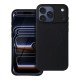 SILICONE MAG COVER (big hole) case compatible with MagSafe for IPHONE 17 Pro Max black