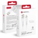 Cable USB A to Lightning Forcell F-Energy 2,4A 12W Silicone 1 m C343 white