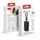 Powerbank Forcell F-Energy F10K4 PD QC3.0 3A 22,5W 10000 mAh compatible with Apple Watch black
