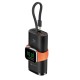 Powerbank Forcell F-Energy F10K4 PD QC3.0 3A 22,5W 10000 mAh compatible with Apple Watch black