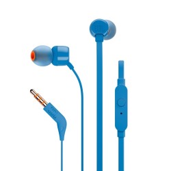JBL handsfree ακουστικά T110Ε BLUE JBL handsfree ακουστικά T110Ε BLUE