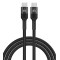 POWERTECH καλώδιο USB-C PTR-0131, PD 60W, copper, 60cm, μαύρο