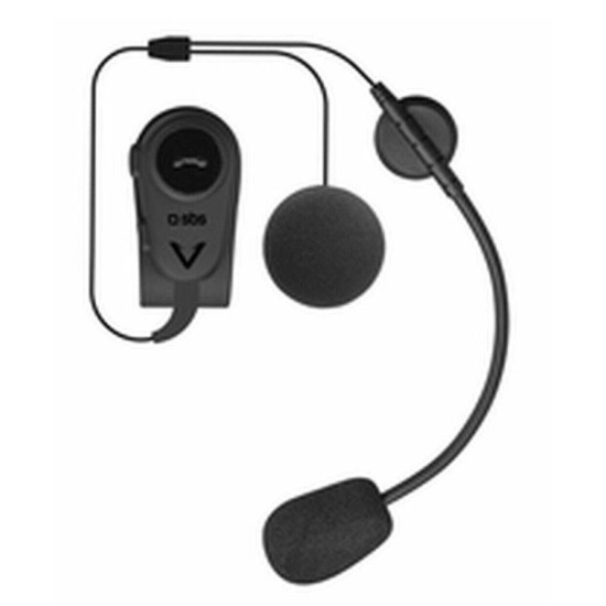 SBS TEEARSETMONOMOTOBTK mono wireless headset for motorcycle helmet - black
