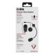 SBS TEEARSETMONOMOTOBTK mono wireless headset for motorcycle helmet - black