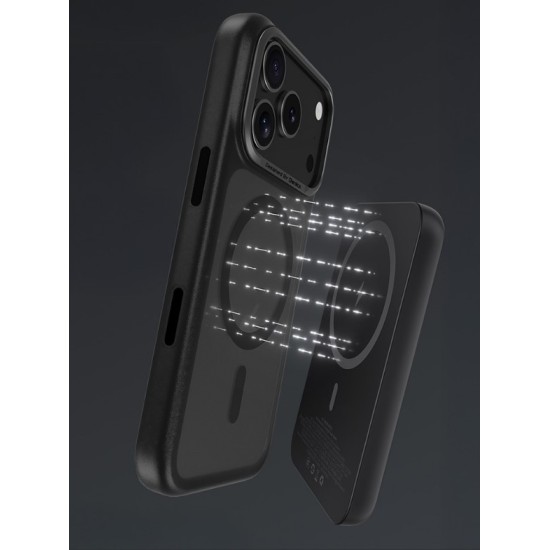 Benks Magnetic Mist Case Metal Frame (0067) for Iphone 17 black (Camera Control Button)