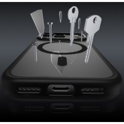 Benks Magnetic Mist Case Metal Frame (0070) for Iphone 17 Pro Max black (Camera Control Button)