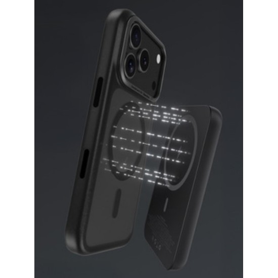 Benks Magnetic Mist Case Metal Frame (0070) for Iphone 17 Pro Max black (Camera Control Button)