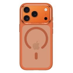 Benks Magnetic Mist Case Metal Frame (A070) for Iphone 17 Pro Max orange (Camera Control Button)