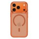 Benks Magnetic Mist Case Metal Frame (A070) for Iphone 17 Pro Max orange (Camera Control Button)
