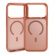 Benks Magnetic Mist Case Metal Frame (A070) for Iphone 17 Pro Max orange (Camera Control Button)