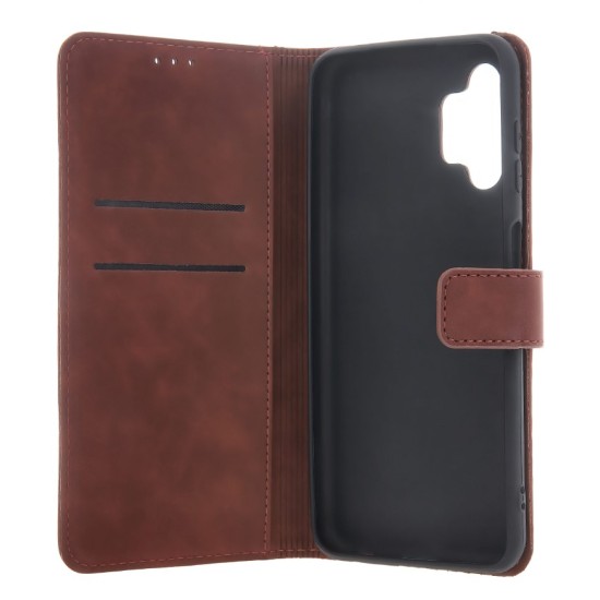 Smart Velvet case for Samsung Galaxy A16 4G / A16 5G brown