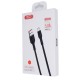 XO cable NB55 USB - microUSB 1,0 m 5A black