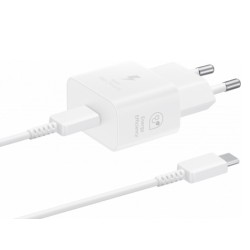 Samsung Travel Charger 25W (EP-T2510X) με καλώδιο Type-C-Type-C 1m White- EU